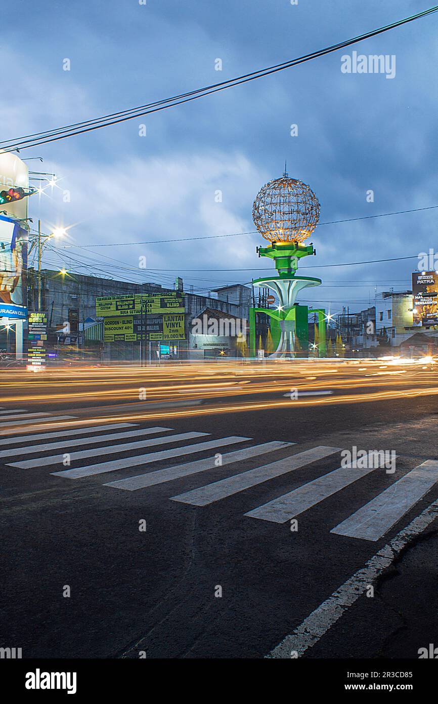 30. Oktober 2022 - Asmaul Husna Monument, Jalan Hz. Mustofa, Tasikmalaya, West-Java, Indonesien. Und wurde Anfang 2016 eingeweiht Stockfoto