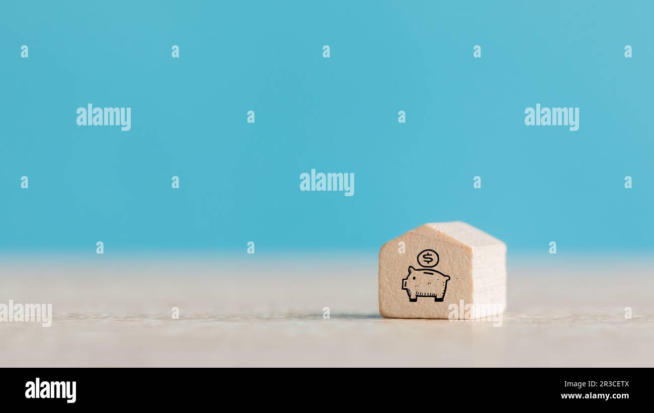 Konzept für den Immobilienmarkt Stockfoto
