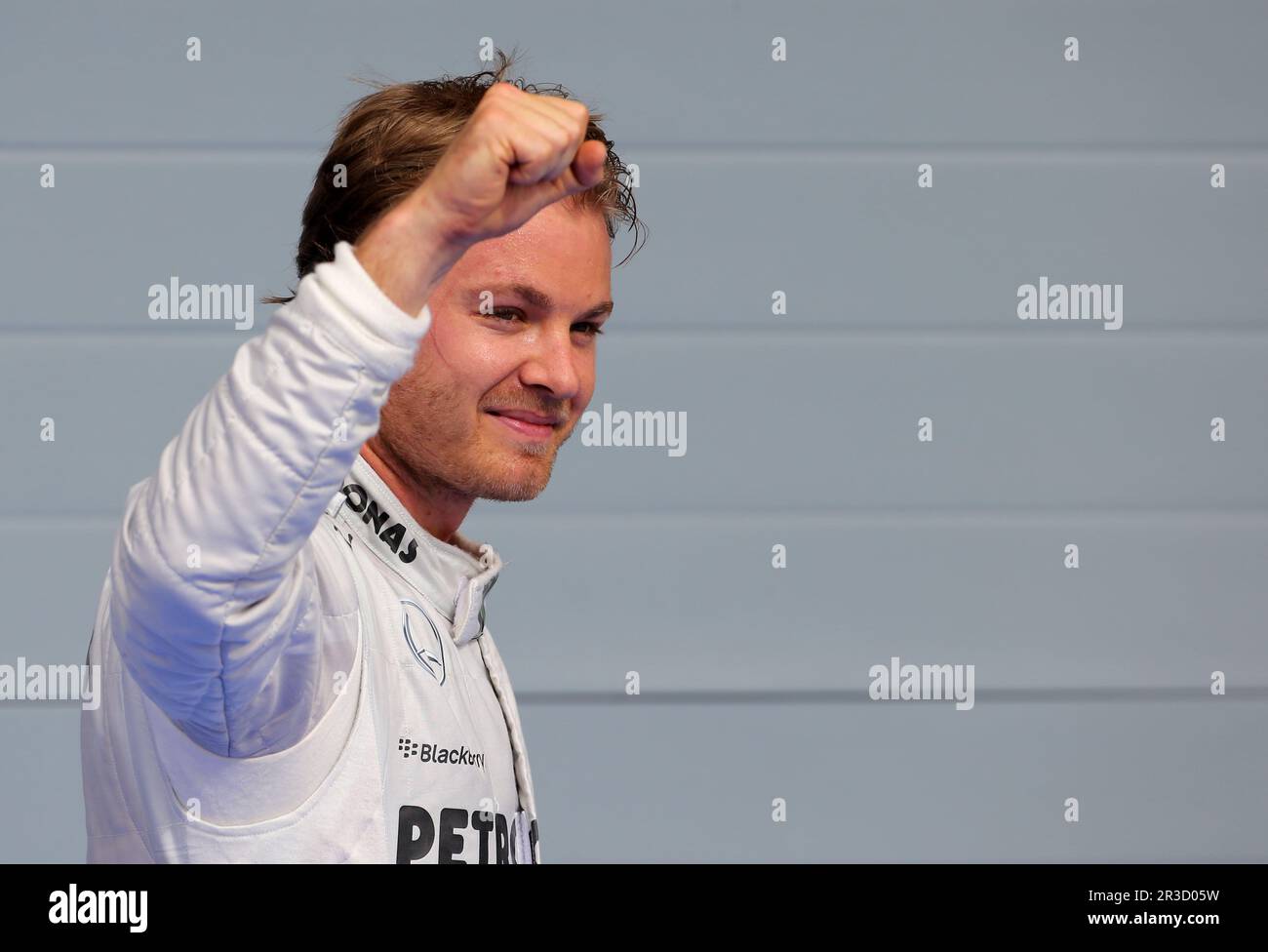 Nico Rosberg (GER), Mercedes GP 20.04.2013. Formel-1-Weltmeisterschaft, Rd 4, Bahrain Grand Prix, Sakhir, Bahrain, Qualifikationstag, Guthaben: FOTOSPORTS Stockfoto