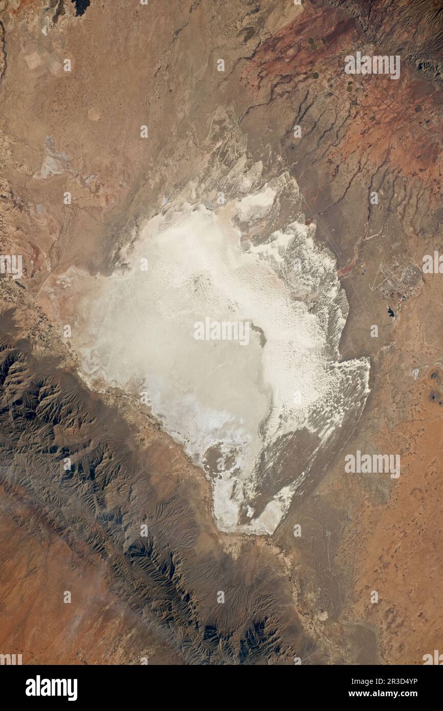 Aerial of White Sands National Park, New Mexico Stockfoto