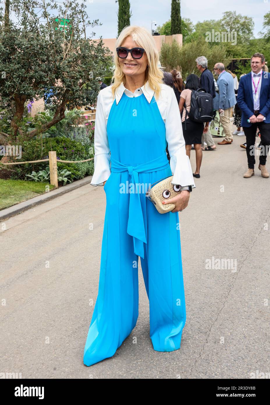 London, Großbritannien. 22. Mai 2023. Gaby Roslin nimmt am Pressetag zur RHS Chelsea Flower Show 2023 in London Teil. Kredit: SOPA Images Limited/Alamy Live News Stockfoto