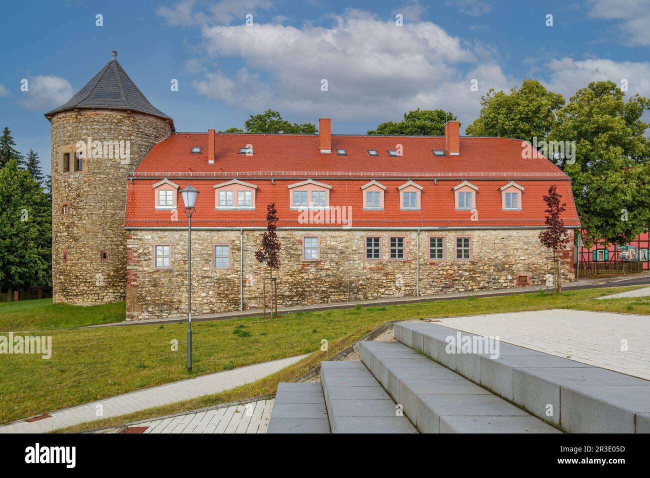 Harzgerode Schloss Harz Stockfoto