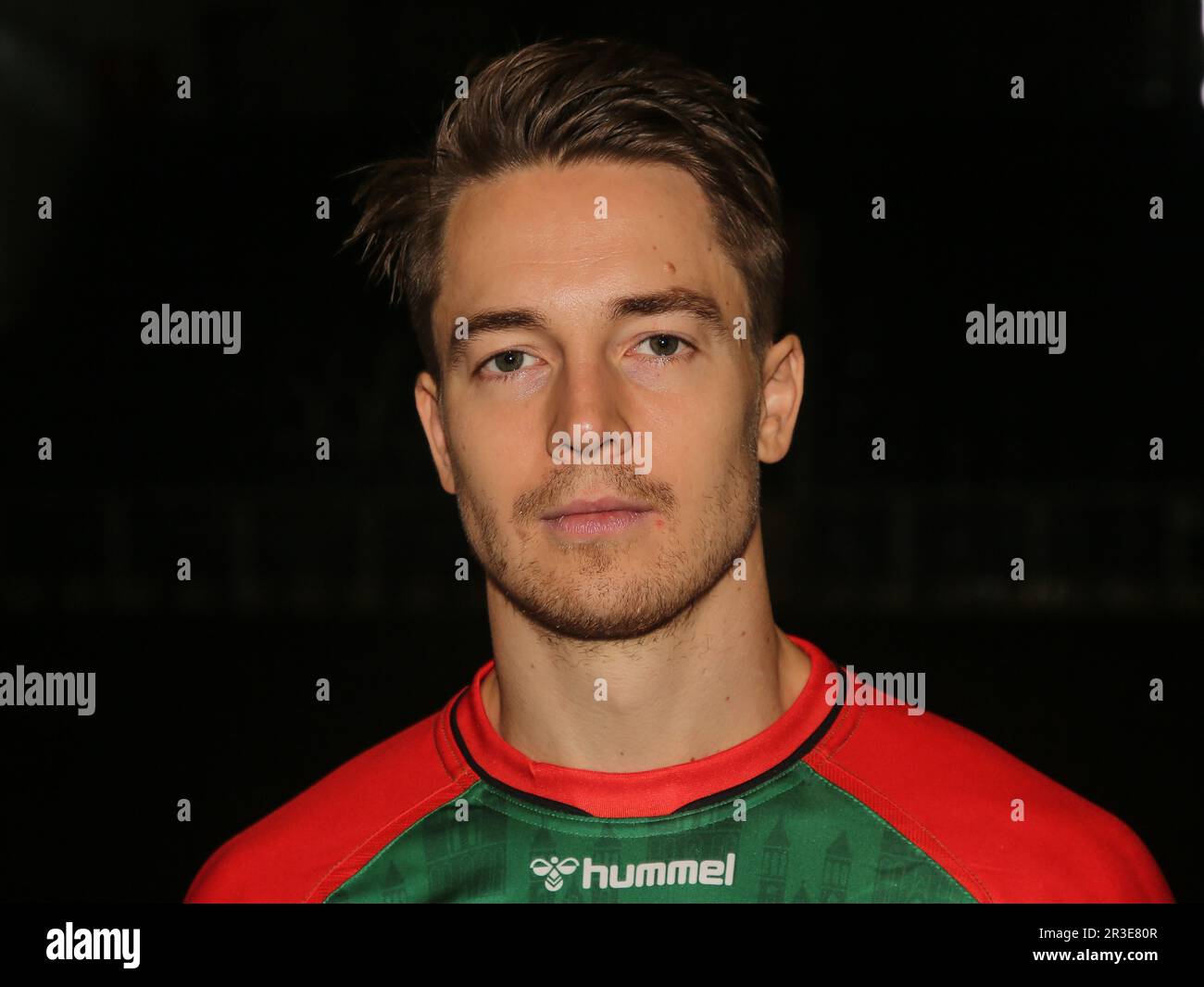 Michael Damgaard SC Magdeburg HBL Liqui Moly Handball Bundesliga Staffel 2021-22 Stockfoto