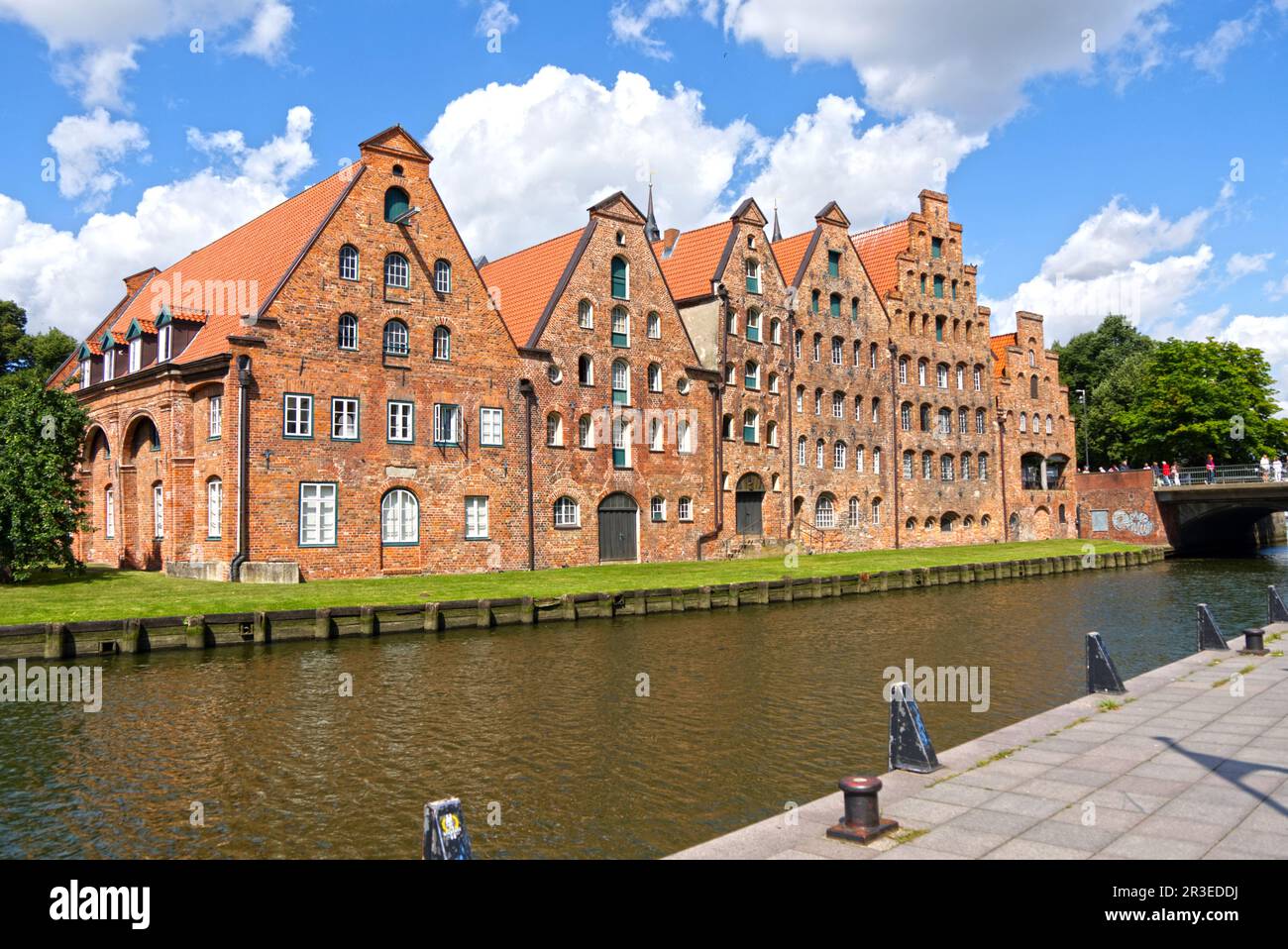 LÃ¼beck, Salzlager, Hansestadt, Schleswig-Holstein, Deutschland Stockfoto