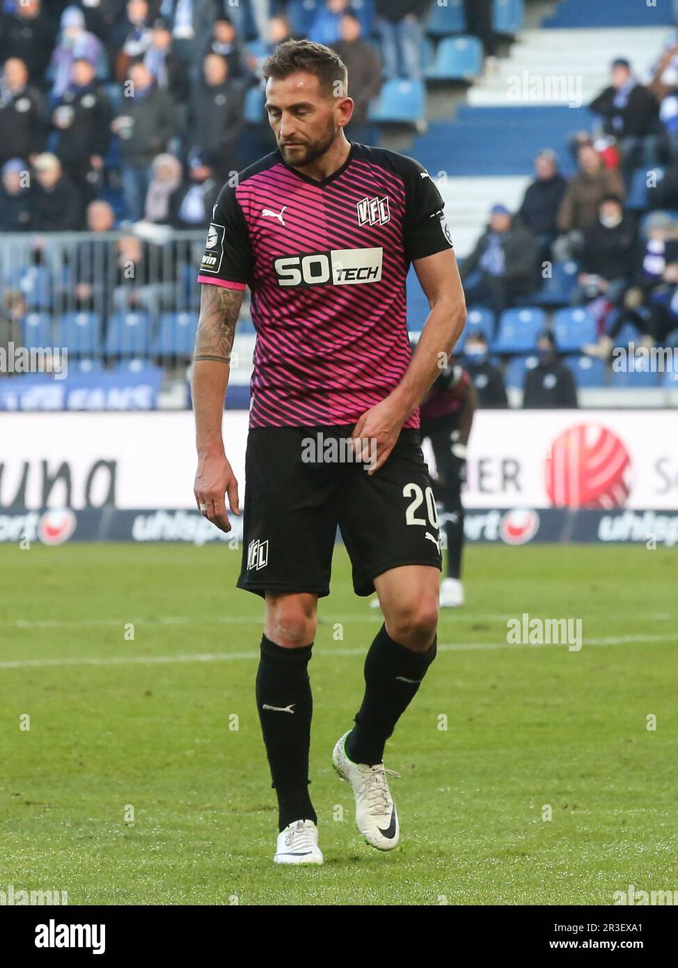 Marc Heider VfL OsnabrÃ¼ck Fußball 3. Liga 19. Spieltag Staffel 2021-2022 1. FC Magdeburg vs Stockfoto