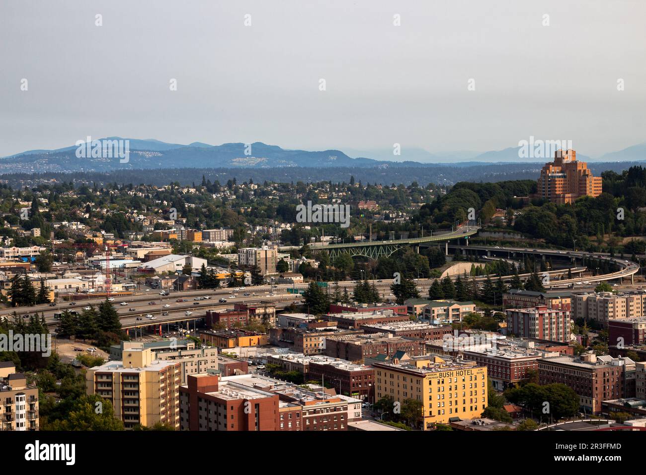 Mit Blick Auf Seattle Stockfoto