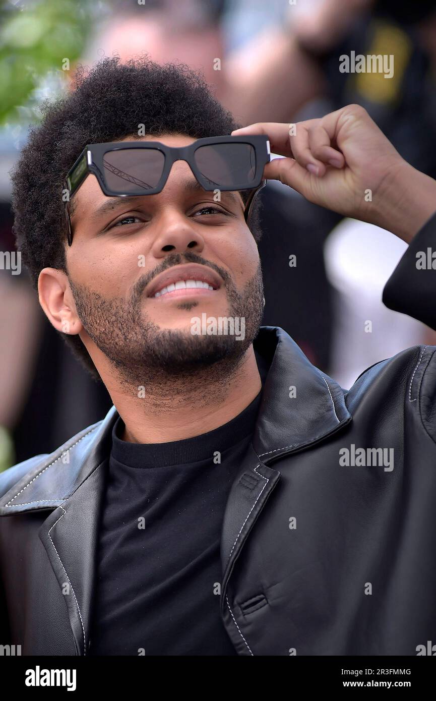 Cannes, Frankreich. 23. Mai 2023. Abel „The Weeknd“ Tesfaye Besuchen Sie am 23. Mai 2023 in Cannes, Frankreich, das 76. Jährliche Filmfestival von Cannes im Palais des Festivals. Foto: Rocco Spaziani/UPI Credit: UPI/Alamy Live News Stockfoto