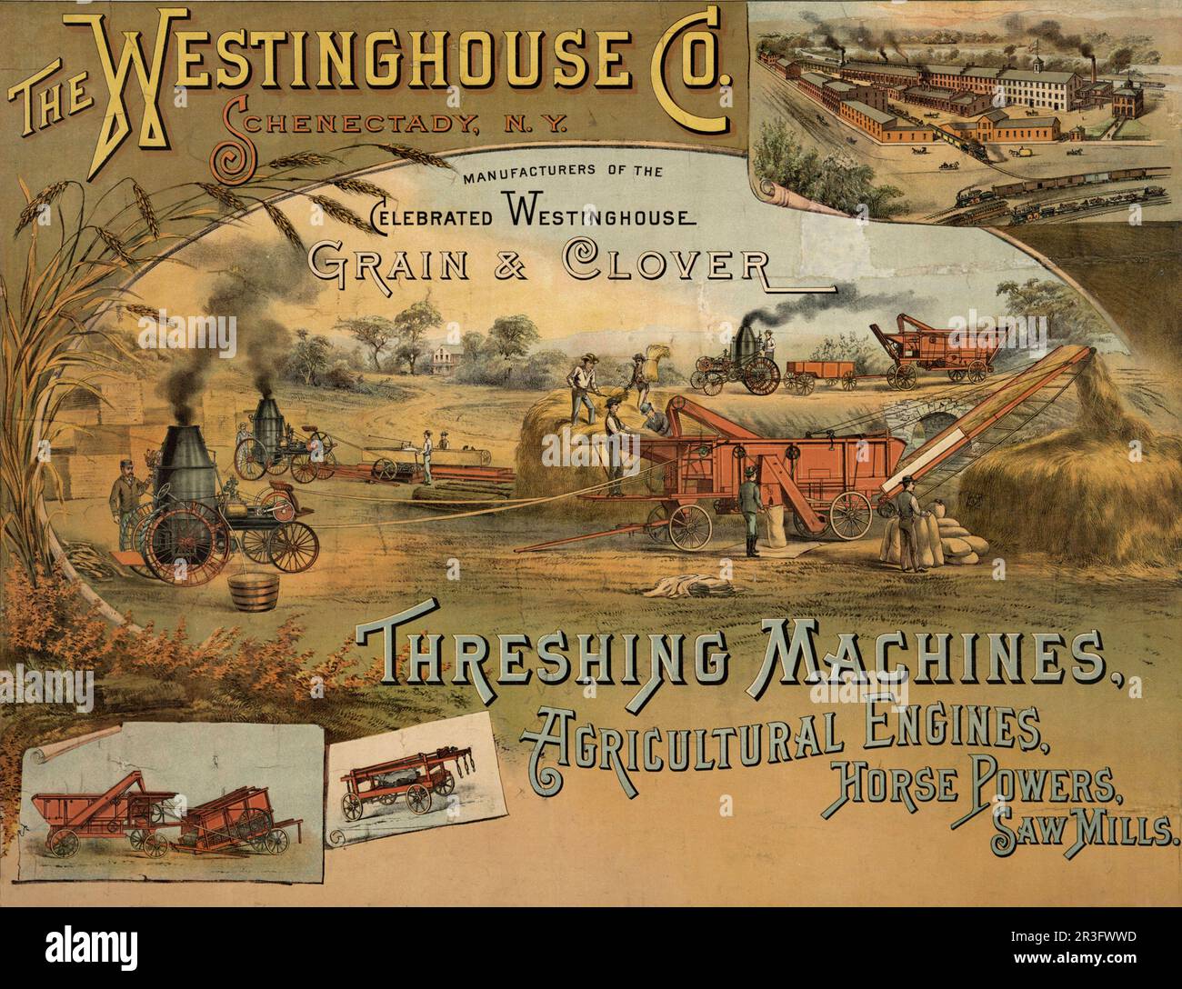 Die Westinghouse Co Schenectady, N. Y. Stockfoto