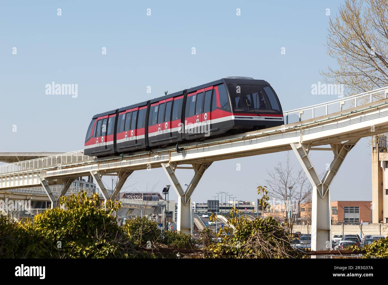 People Mover Venezia an der Piazzale Roma in Venedig, Italien Stockfoto