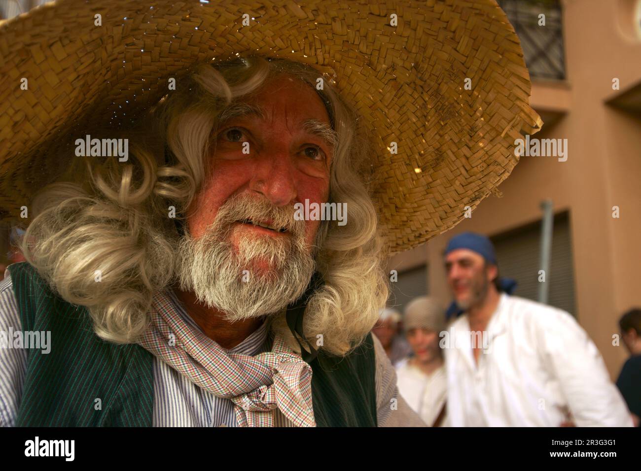 Moros y Cristianos, "Es Firó". Soller.Sierra de Tramuntana.Mallorca.Baleares.España. Stockfoto