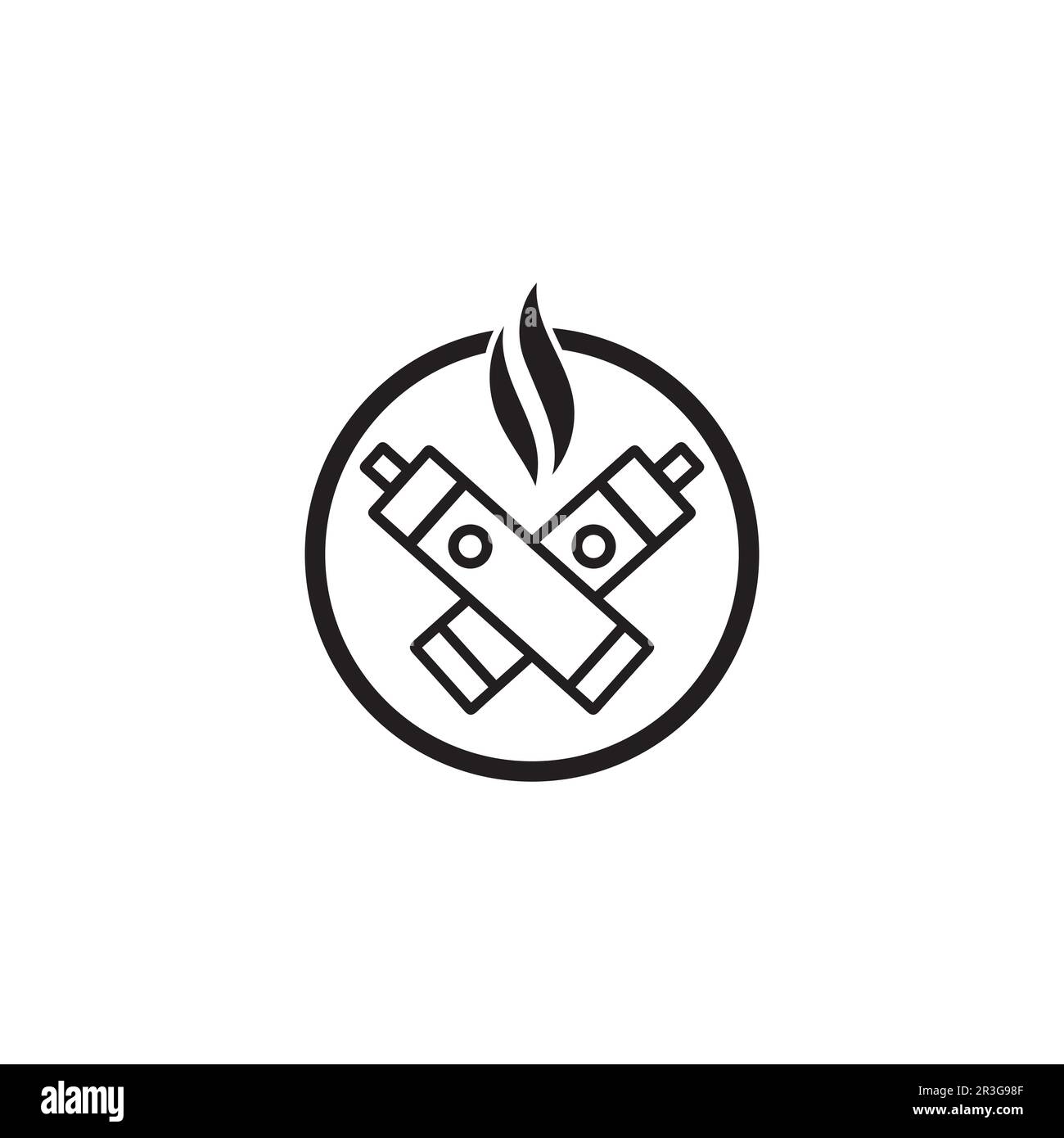 Vapor und Vapor Logo Symbol Smoke Vector und Set Design für Vapels Dampfgerät und Lifestyle modernes Rauchen Stock Vektor