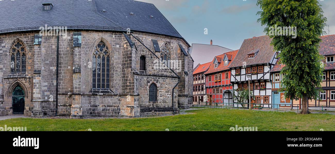 Bilder aus Quedlinburg im Harzgebirge Stockfoto