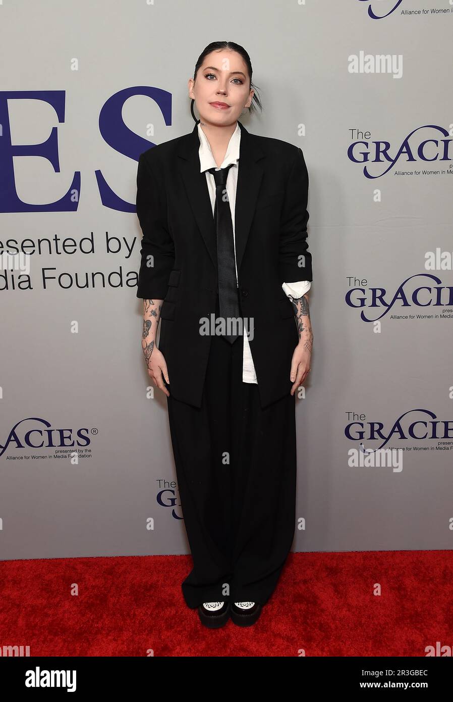 Beverly Hills, USA. 23. Mai 2023. Bishop Briggs, die am 23. Mai 2023 in Beverly Hills, Kalifornien, bei der 48. Annual Gracie Awards Gala im Four Seasons Beverly Wilshire Hotel eintreffen. © Lisa OConnor/AFF-USA.com Kredit: AFF/Alamy Live News Stockfoto
