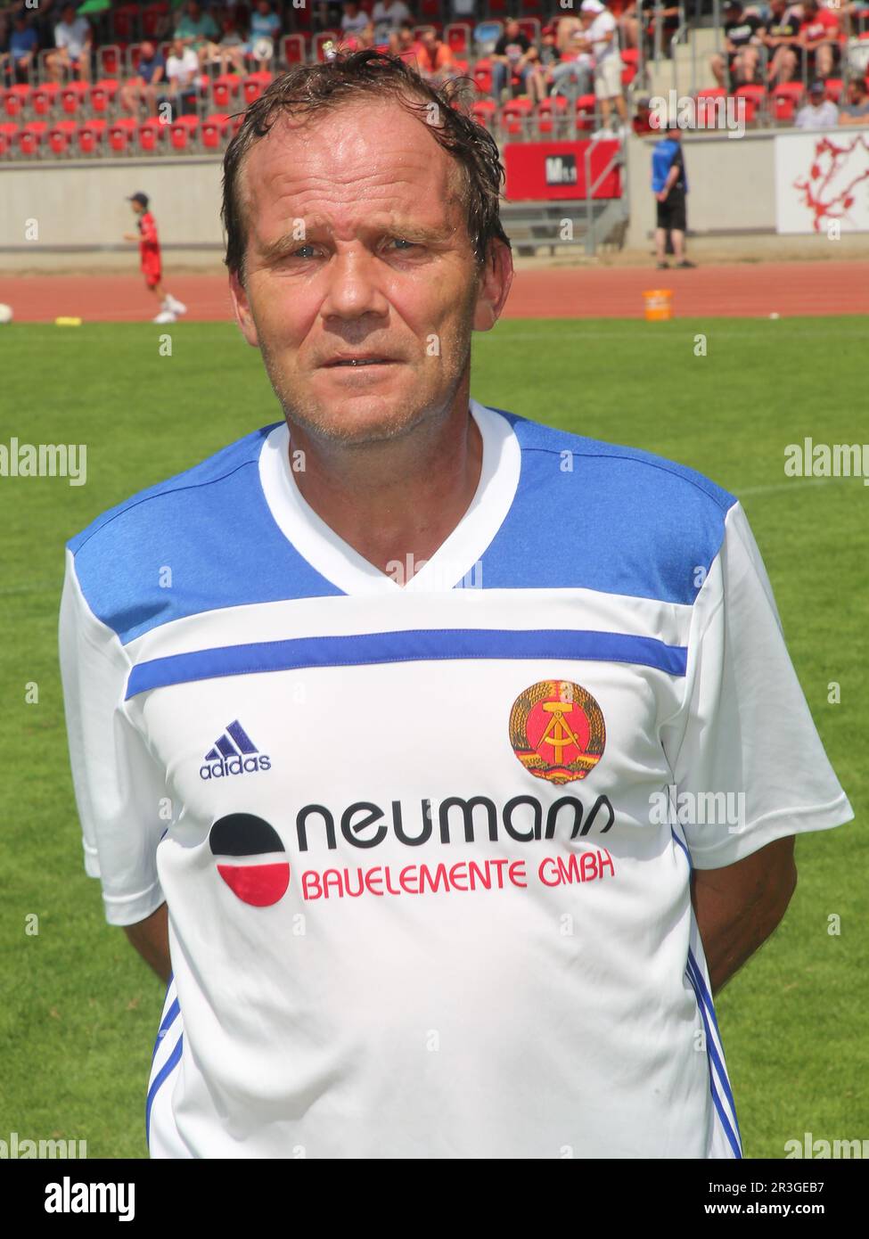 Stefan Minkwitz 1.FC Magdeburg im Fußballspiel der Prominenten am Steigerwaldstadion Erfurt 03.07.2022 Stockfoto