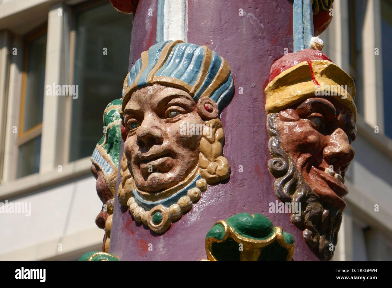 Fritschi-Brunnen in Luzern Stockfoto