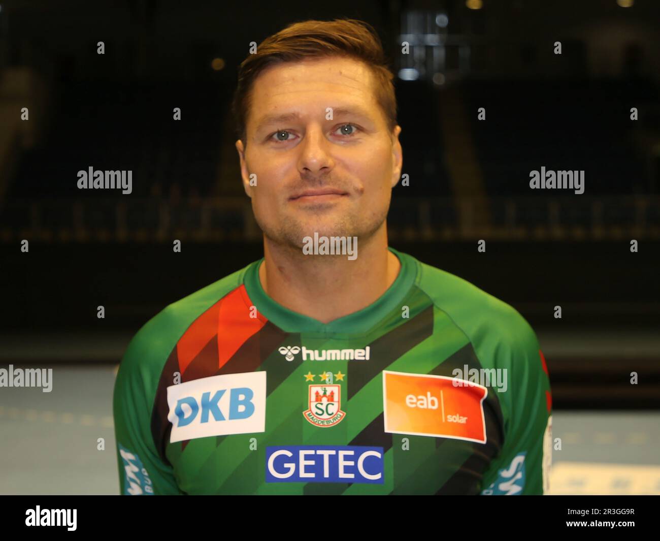 Handballspieler Marko Bezjak SC Magdeburg 25 LIQUI MOLY HBL Handball