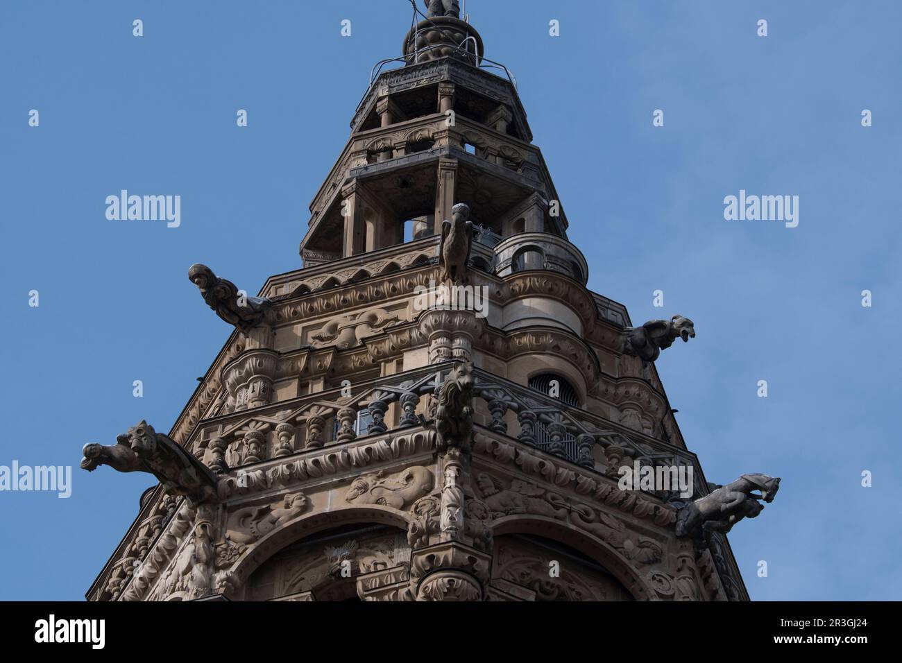 Alte Kirche in heilbronn Stockfoto