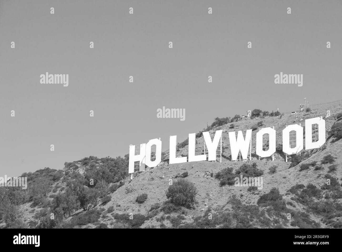 Wahrzeichen von Hollywood in Los Angeles, Kalifornien Stockfoto