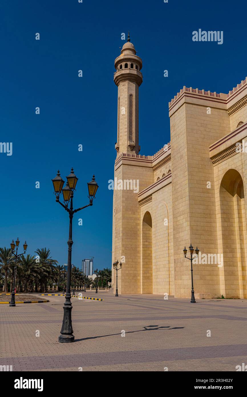 Die große Moschee, das Königreich Bahrain Stockfoto