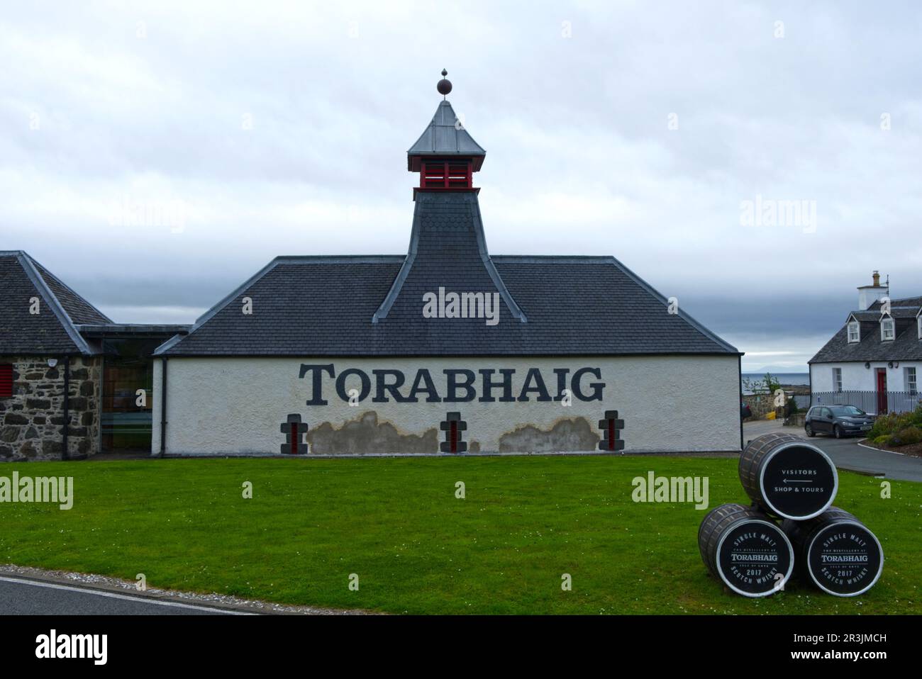 Torabhaig, Whisky, Destillerie, Isle of Skye, Highland, Schottland, Großbritannien Stockfoto