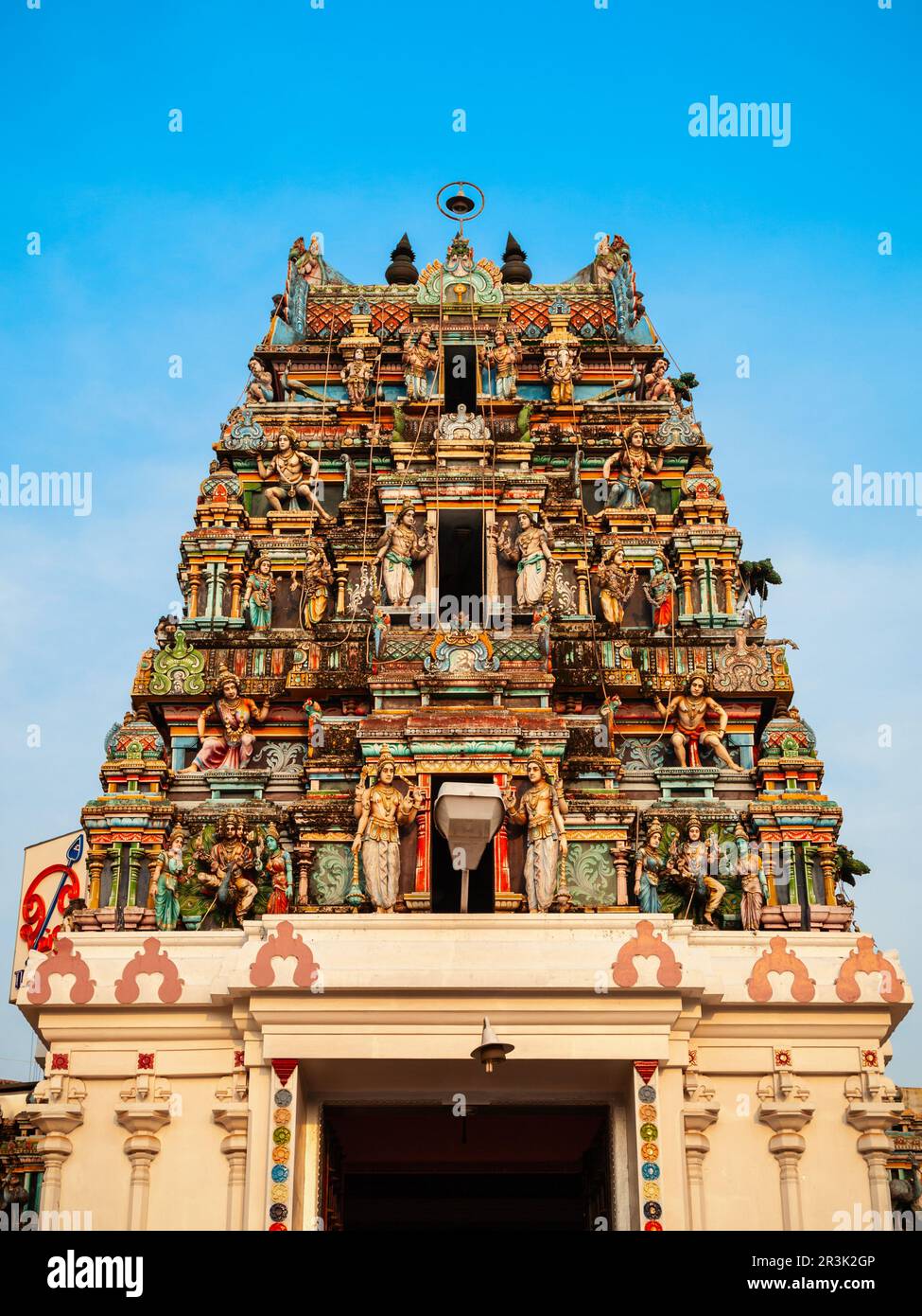 Murugan Tempel ist ein Teil von Ernakulam Shiva Tempel, einer der wichtigsten Tempel von Kerala befindet sich in Cochin Stadt, Indien Stockfoto