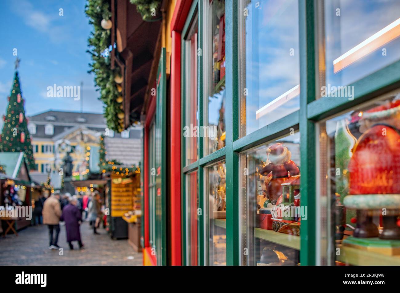 Weihnachtsmarkt Stockfoto