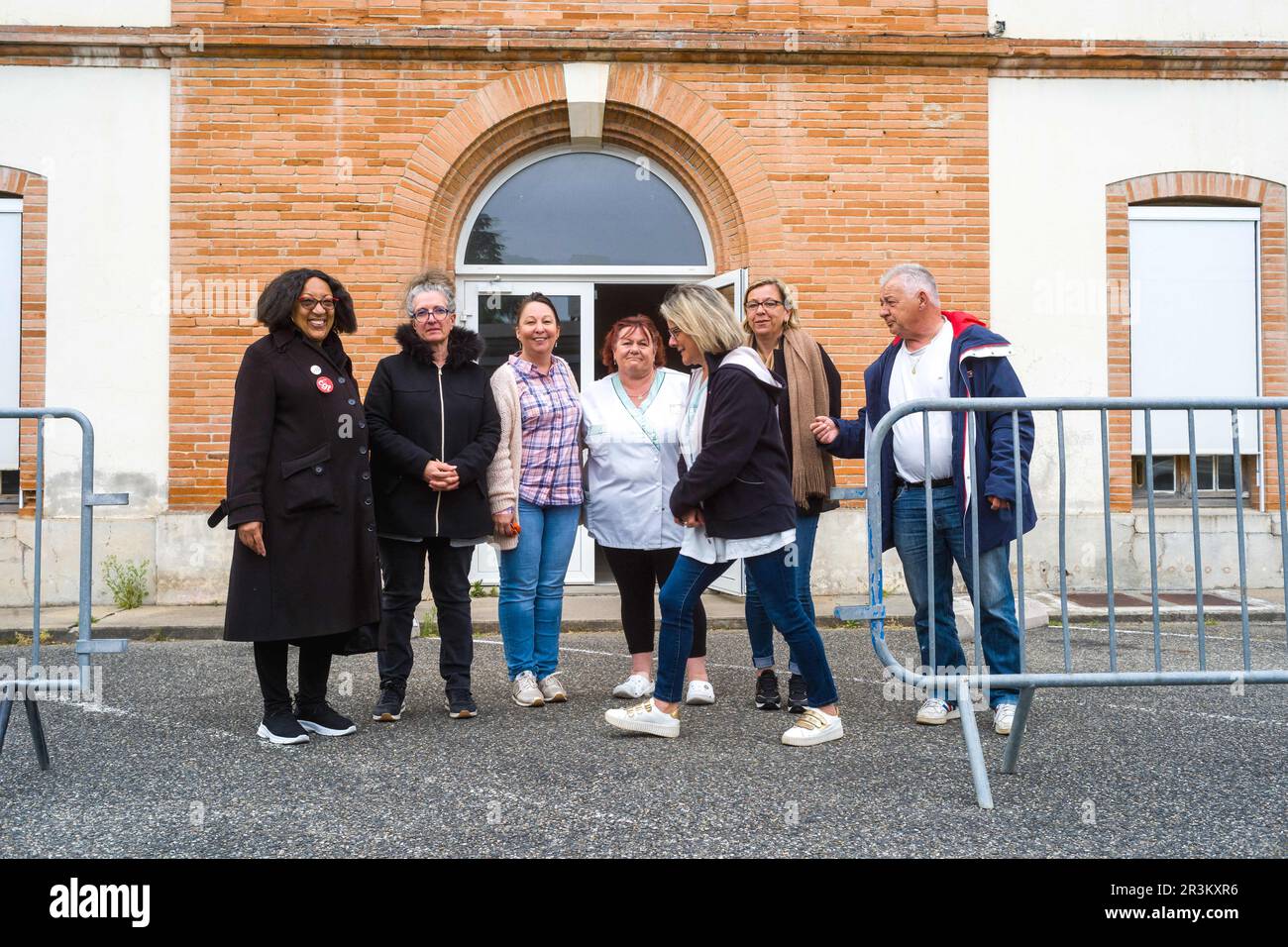 Die CGT und ihre Vertreterin Chritelle Quris haben ein Memo