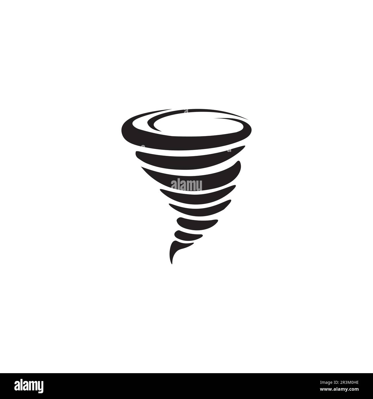 Tornado Symbol logo Vector Illustration Design Stock Vektor
