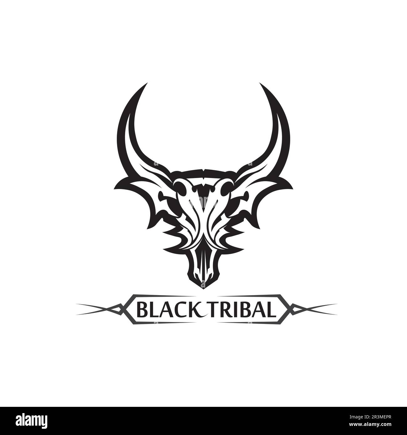 Tribal Design Vector Vintage und abstrakte ethnische Grafik Stock Vektor
