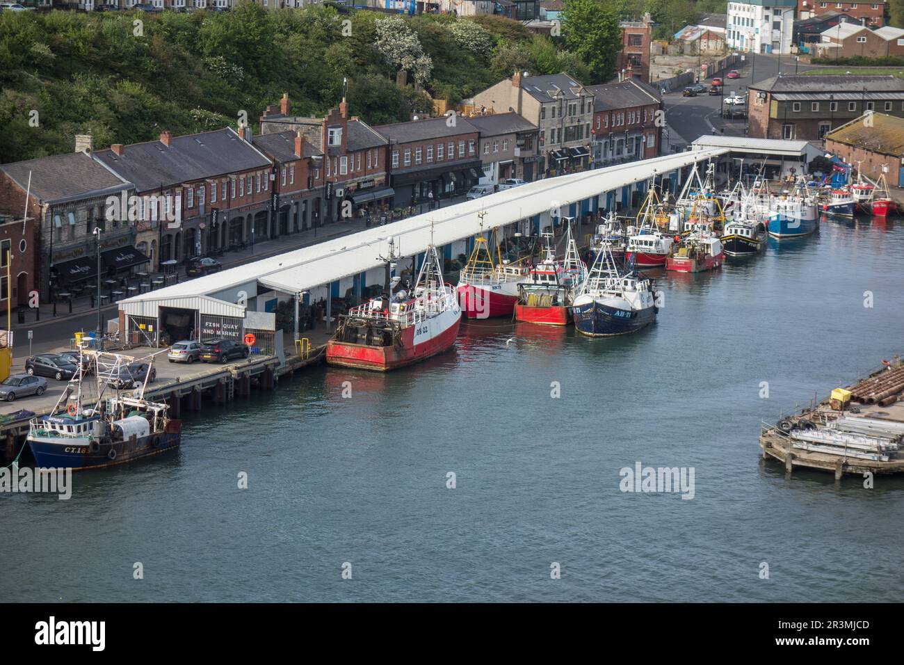 Newcastle an der Nordsee in england Stockfoto