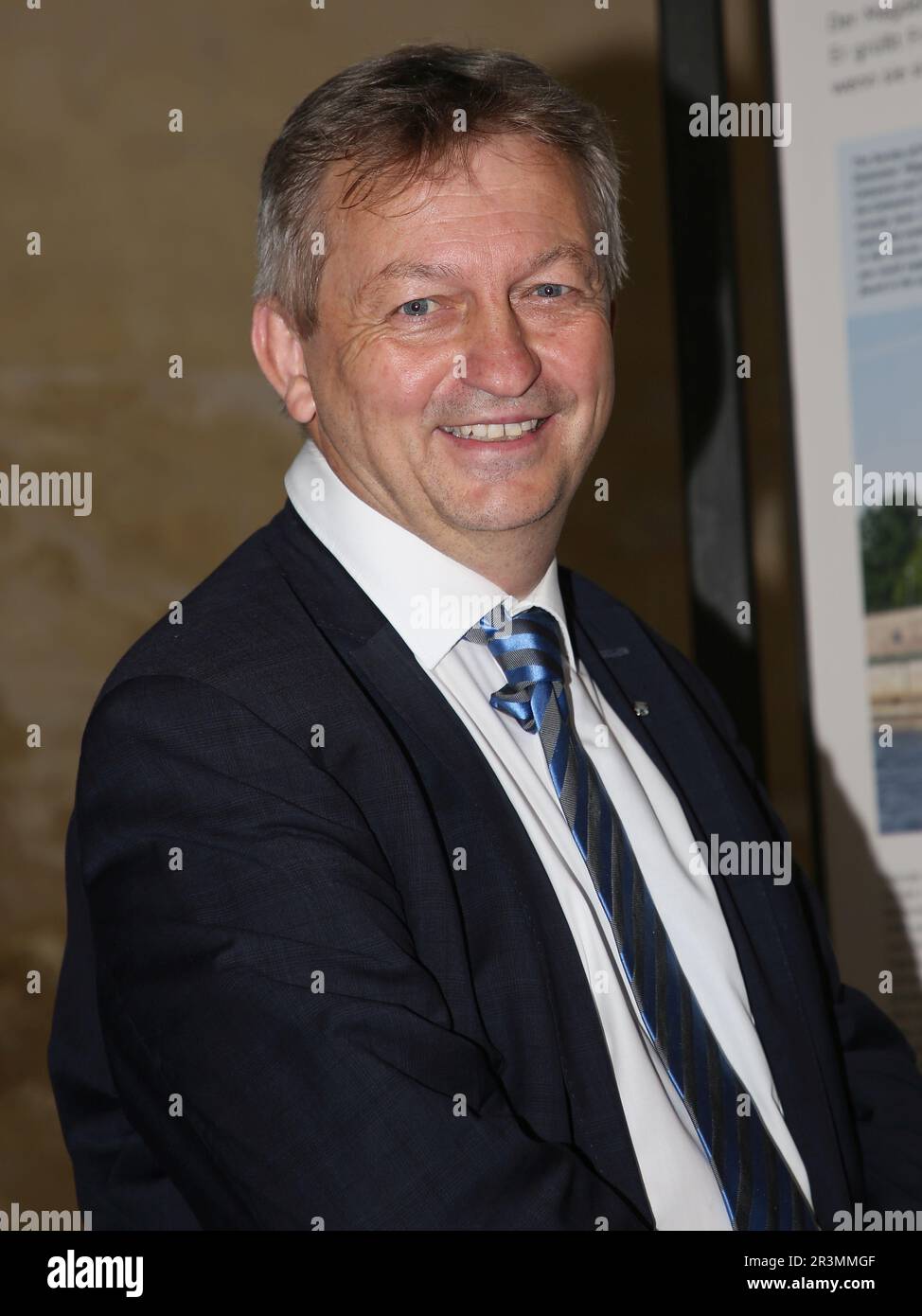 Andreas Schumann Vorsitzender des Magdeburger Dom-Glockenverbandes am 10./30/2022. Magdeburger Dom Stockfoto
