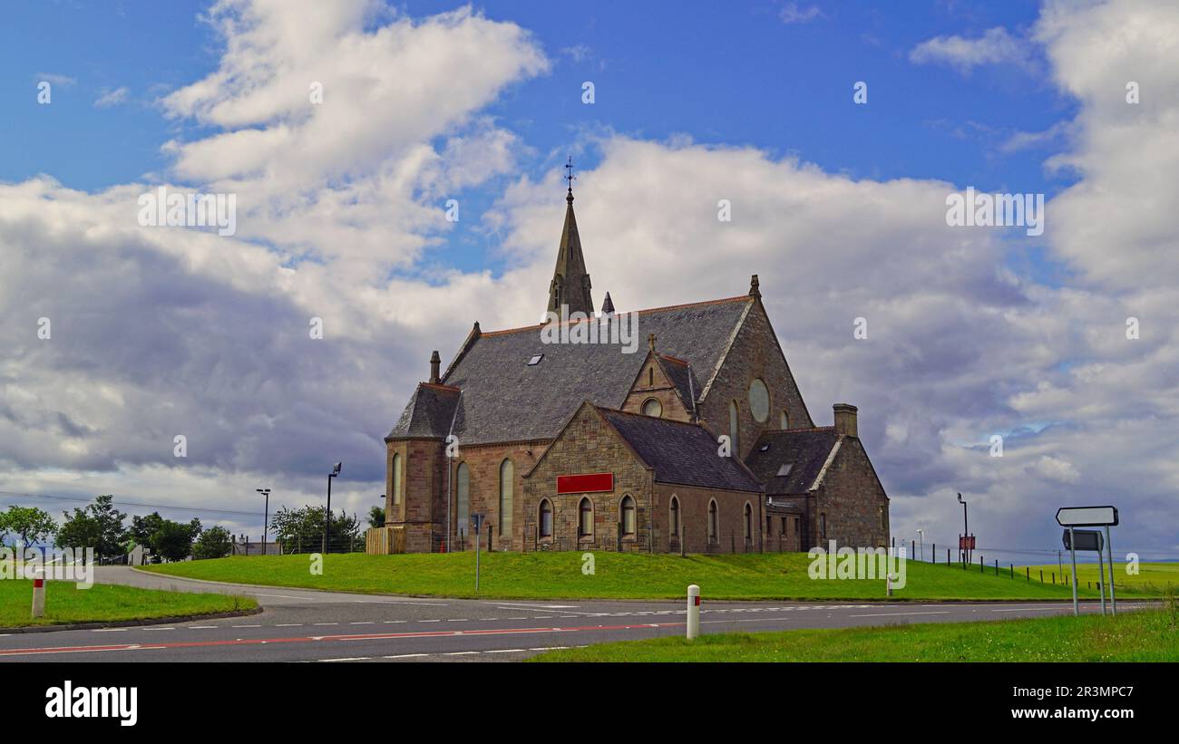 Rosskeen Free Church in Schottland Stockfoto