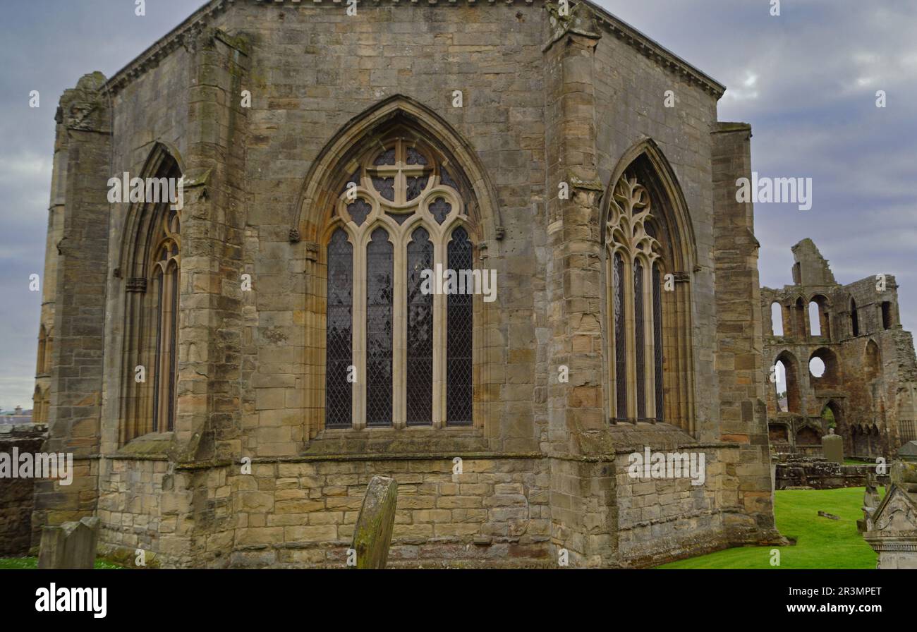 Die Elgin Cathedral in Schottland Stockfoto