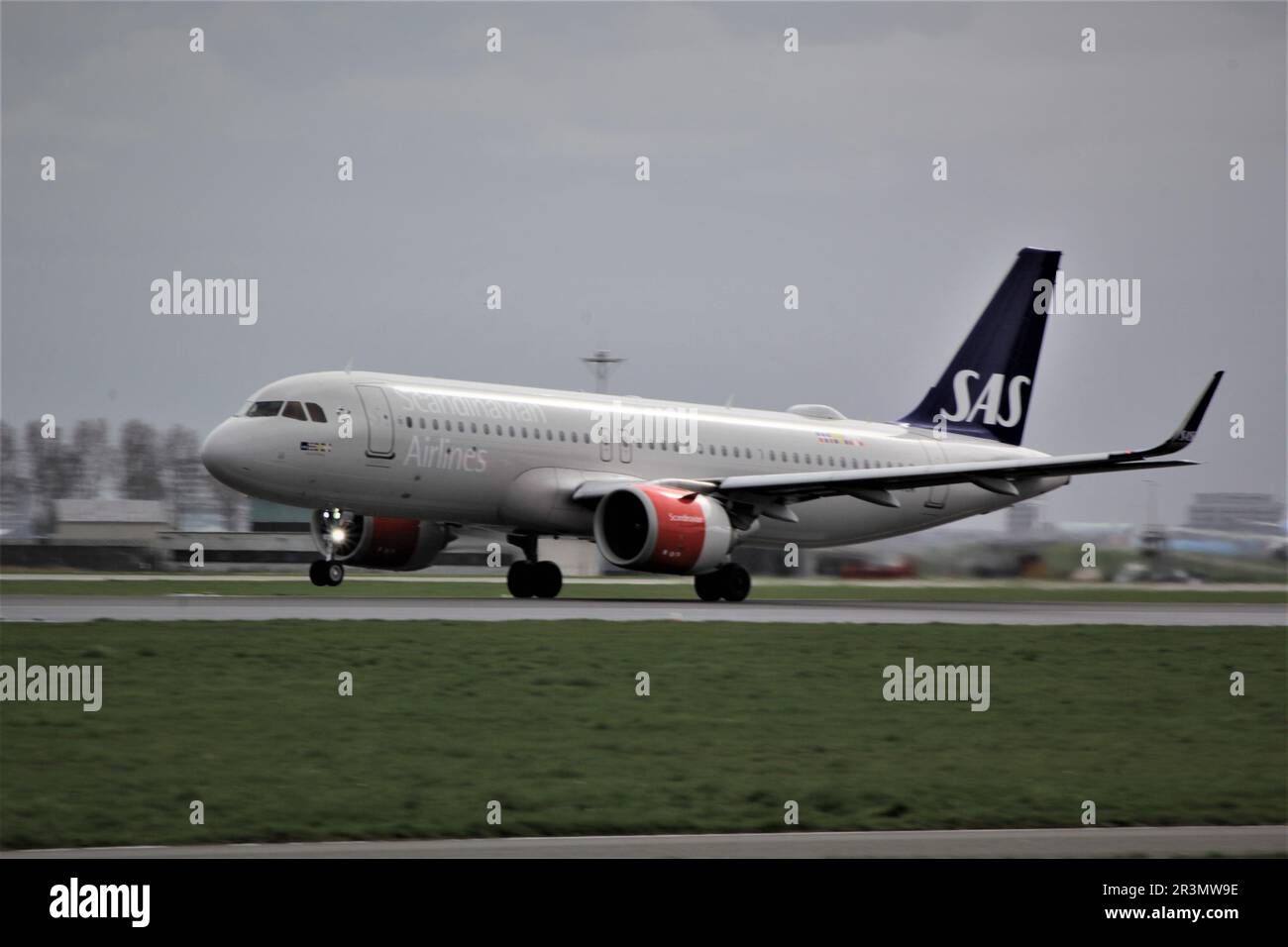 Scandinavian Airlines A321 Stockfoto