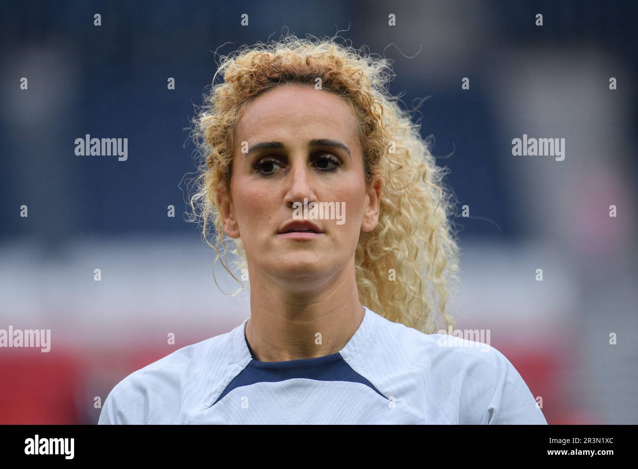 Julien Mattia / Le Pictorium - Paris Saint Germain (PSG) vs OL Women - 21/05/2023 - Frankreich / Ile-de-France (Region) / Paris - Kheira Hamraoui während des Spiels Arkema Ligue 1 zwischen PSG und Olympique Lyonnais im Parc des Princes, 21. Mai 2023 Stockfoto