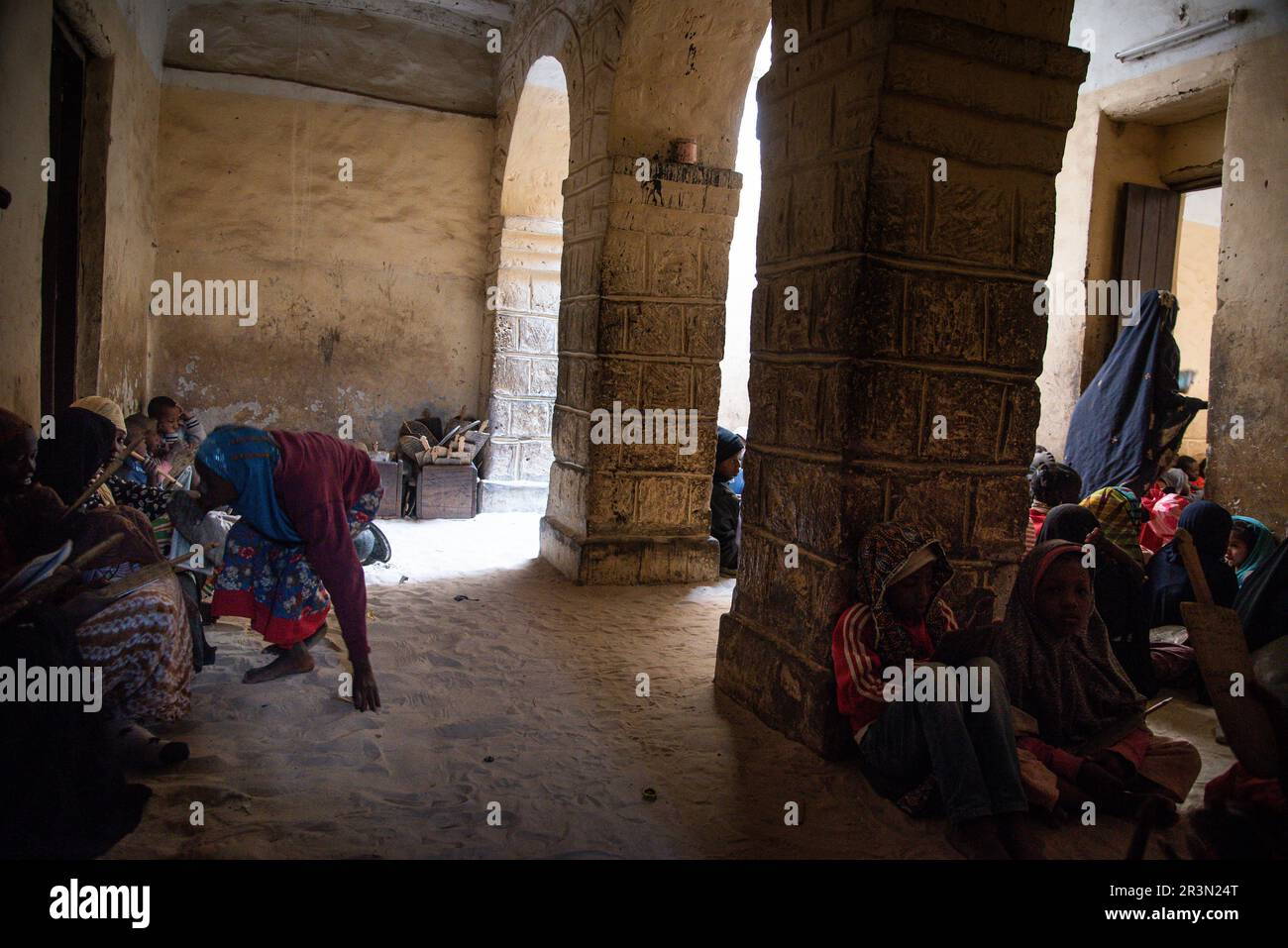 Nicolas Remene / Le Pictorium - Baba El Hadj, ein junger Schuljunge in Timbuktu, Mali. - 18/1/2020 - Mali / Tombouctou (Timbuktu) / Tombouctou (Timbuk Stockfoto