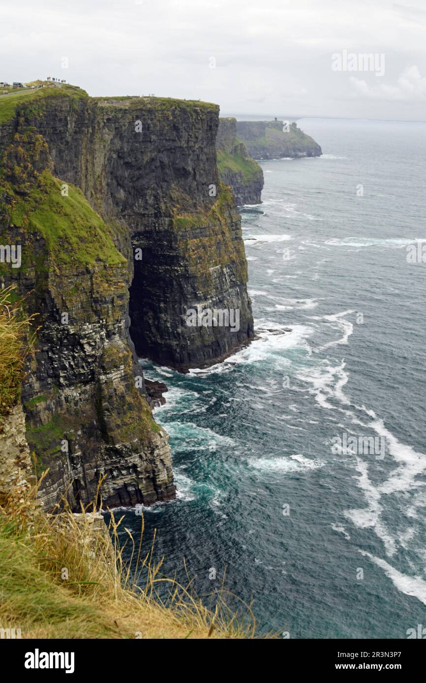 Wild Atlantic Way Cliffs of Moher Stockfoto