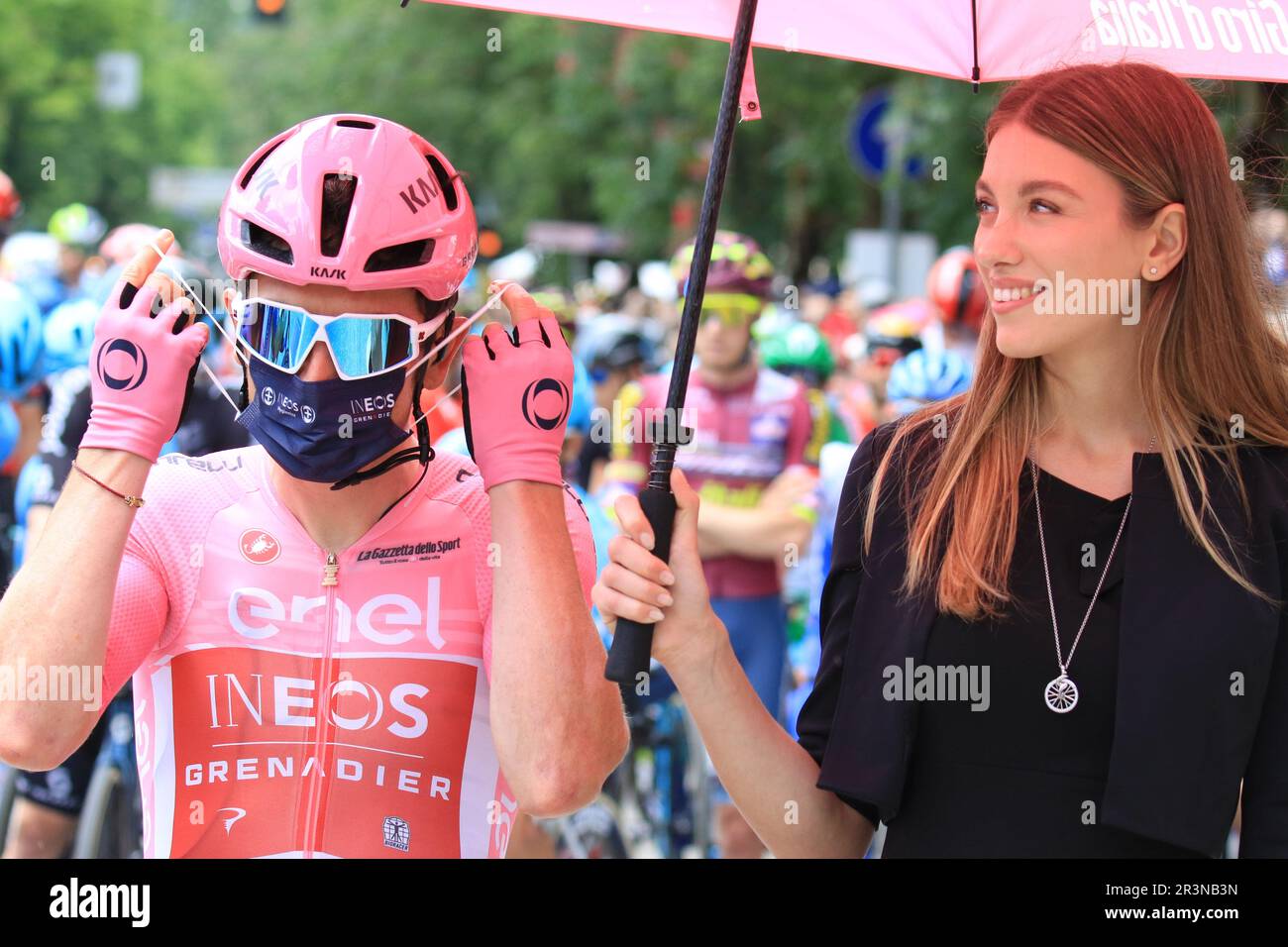 Pergine Valsugana, Italien. 24. Mai 2023. Giro d'Italia UCI Radrennen