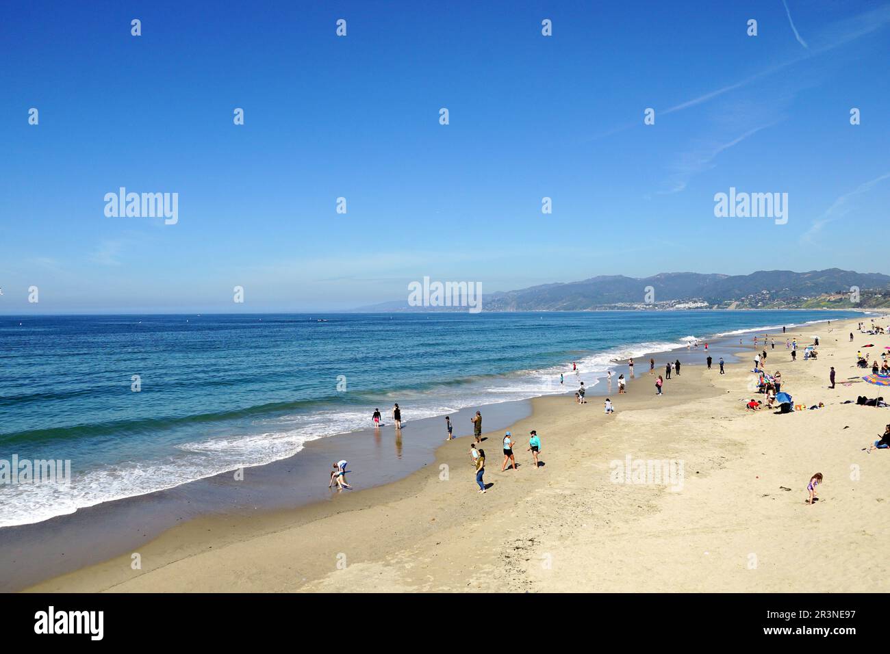 State Beach, Santa Monica, Los Angeles County, Kalifornien, USA, Nordamerika Stockfoto