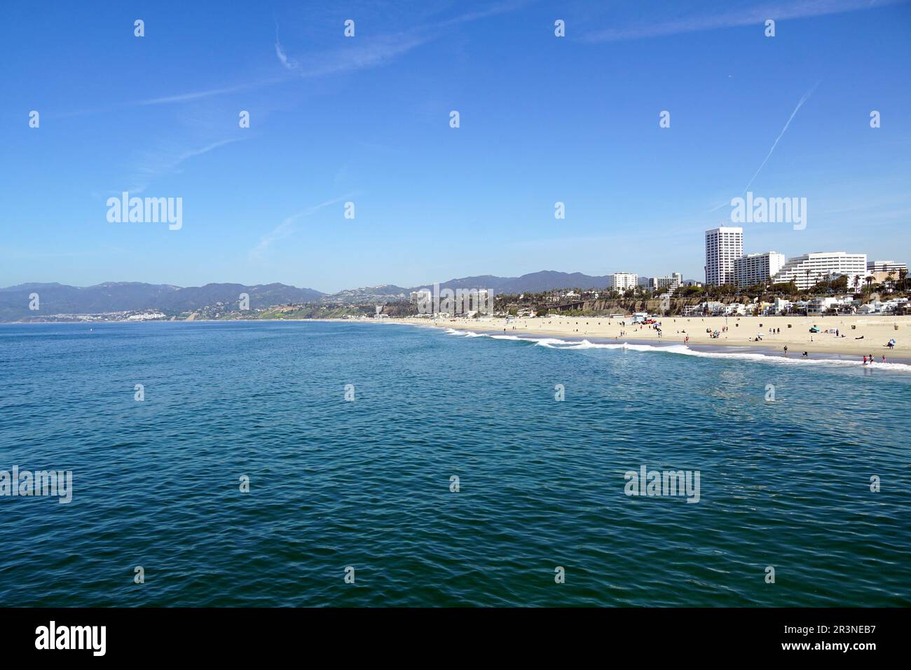 State Beach, Santa Monica, Los Angeles County, Kalifornien, USA, Nordamerika Stockfoto