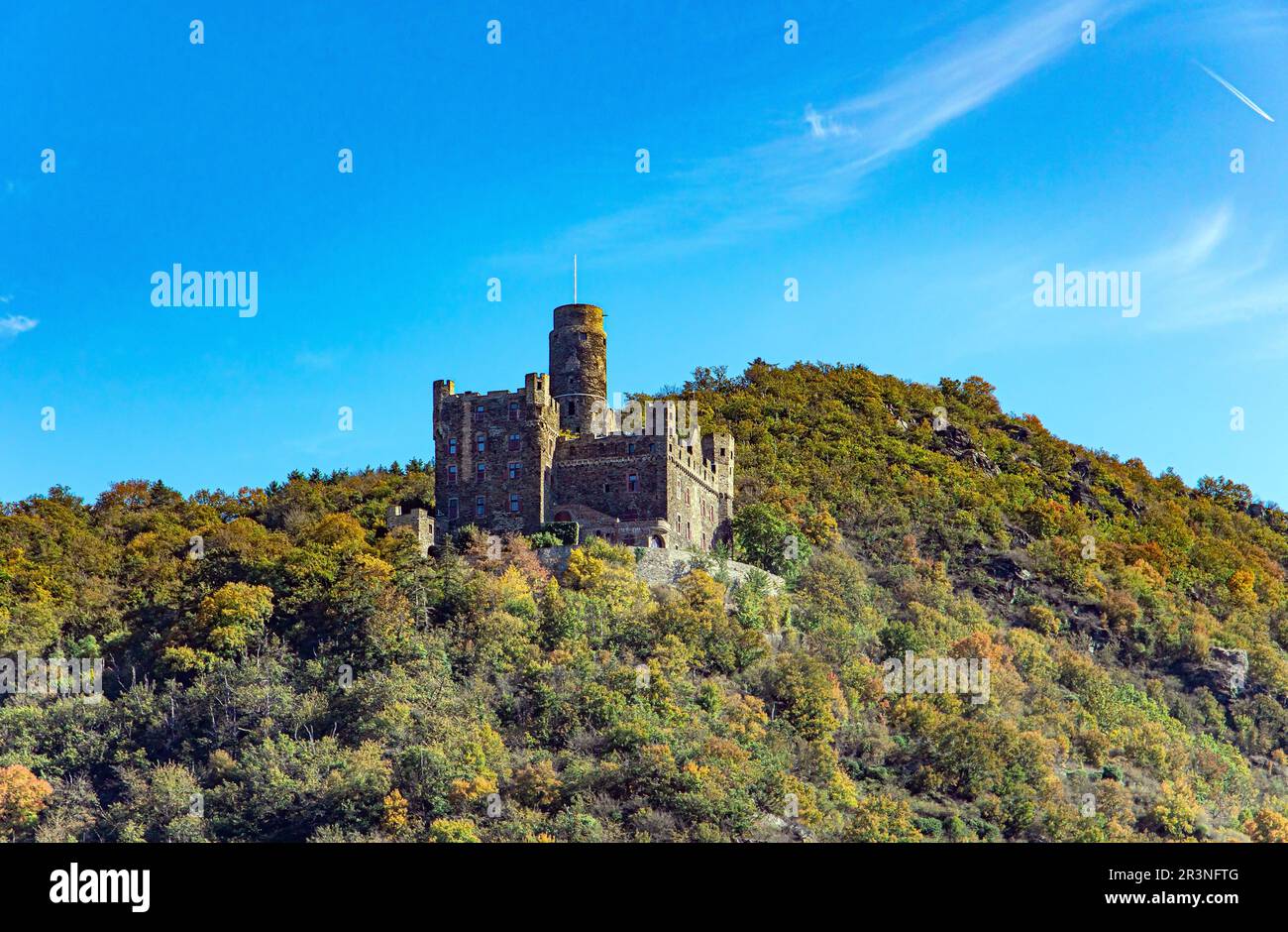 Malerische Burgmaus Stockfoto