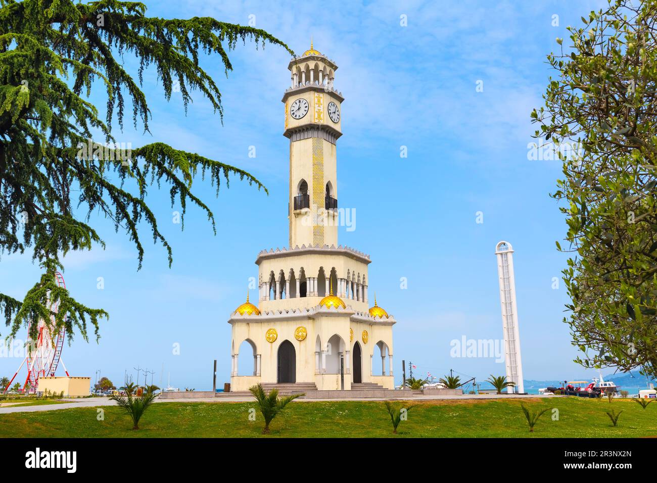 Chacha Turm in Batumi, Stadt von Georgien Stockfoto