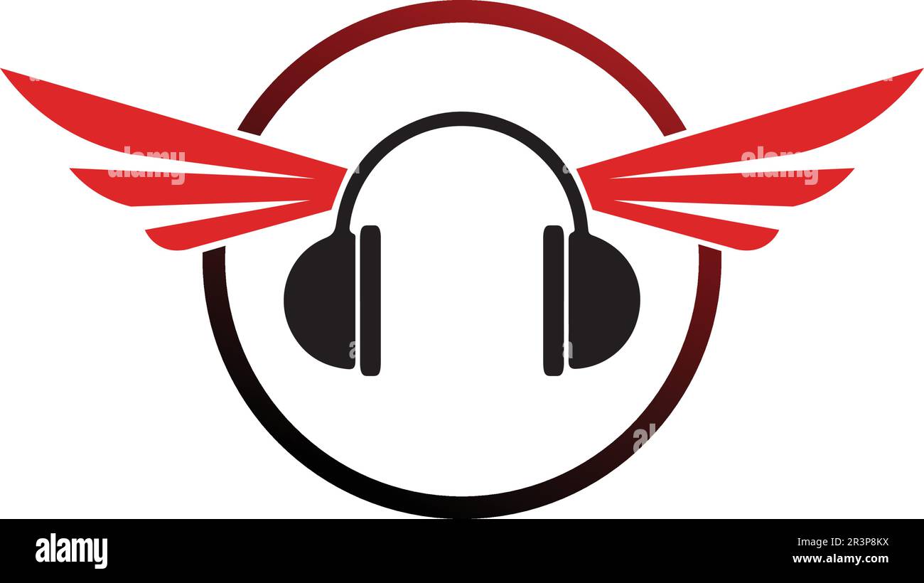 Musiknotiz-Symbol Vector-Logo und -Design Stock Vektor