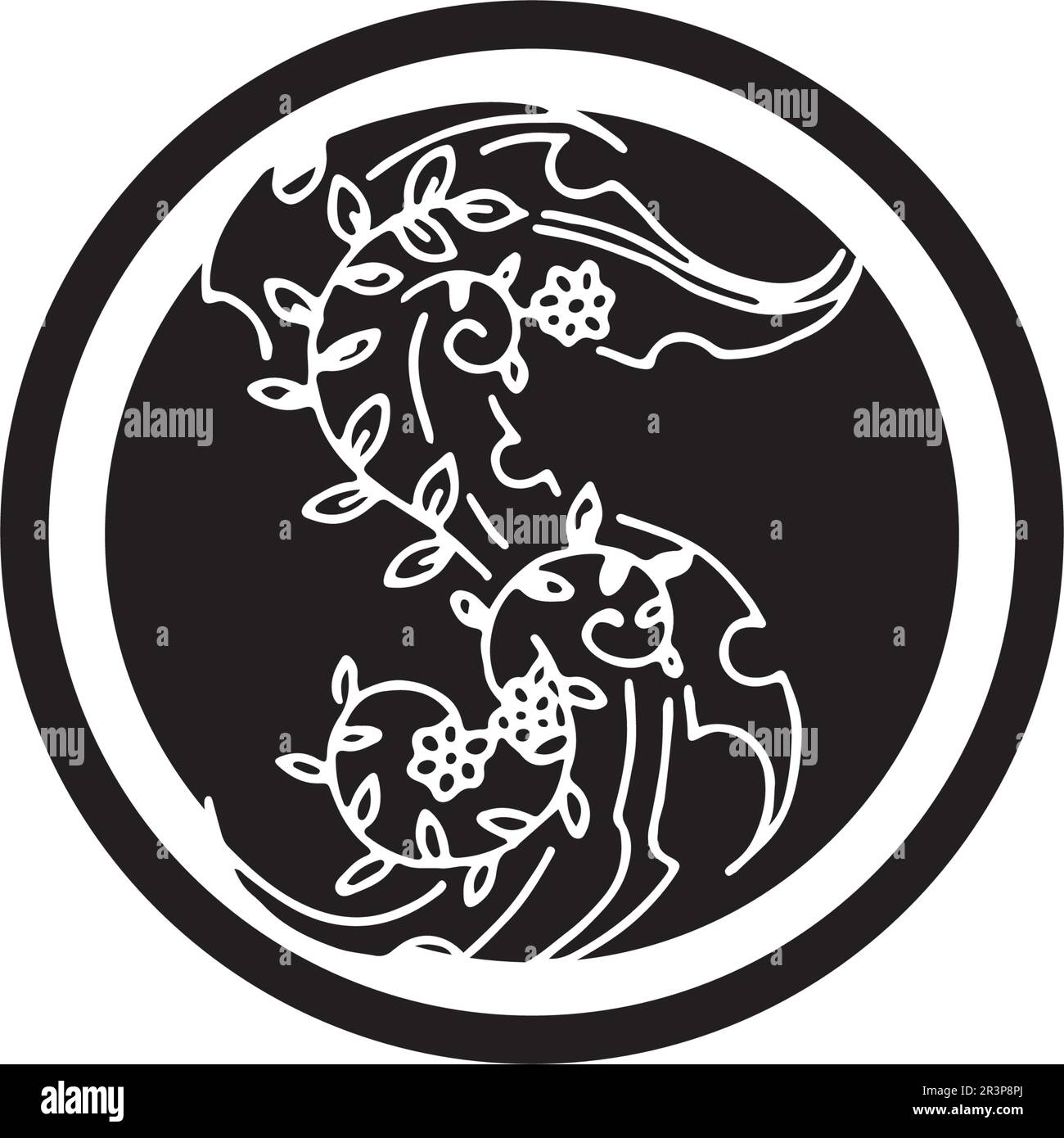 Eco-Baum Blatt Logo Vorlage Stock Vektor