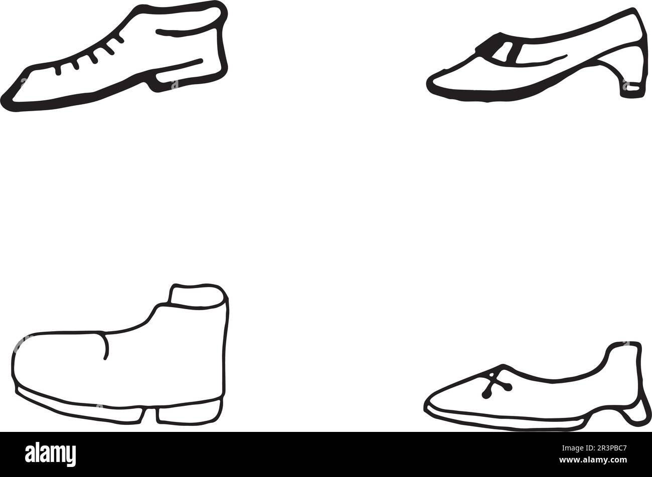 Schuhkonzept Sneaker Vektordesign und Logo Stock Vektor