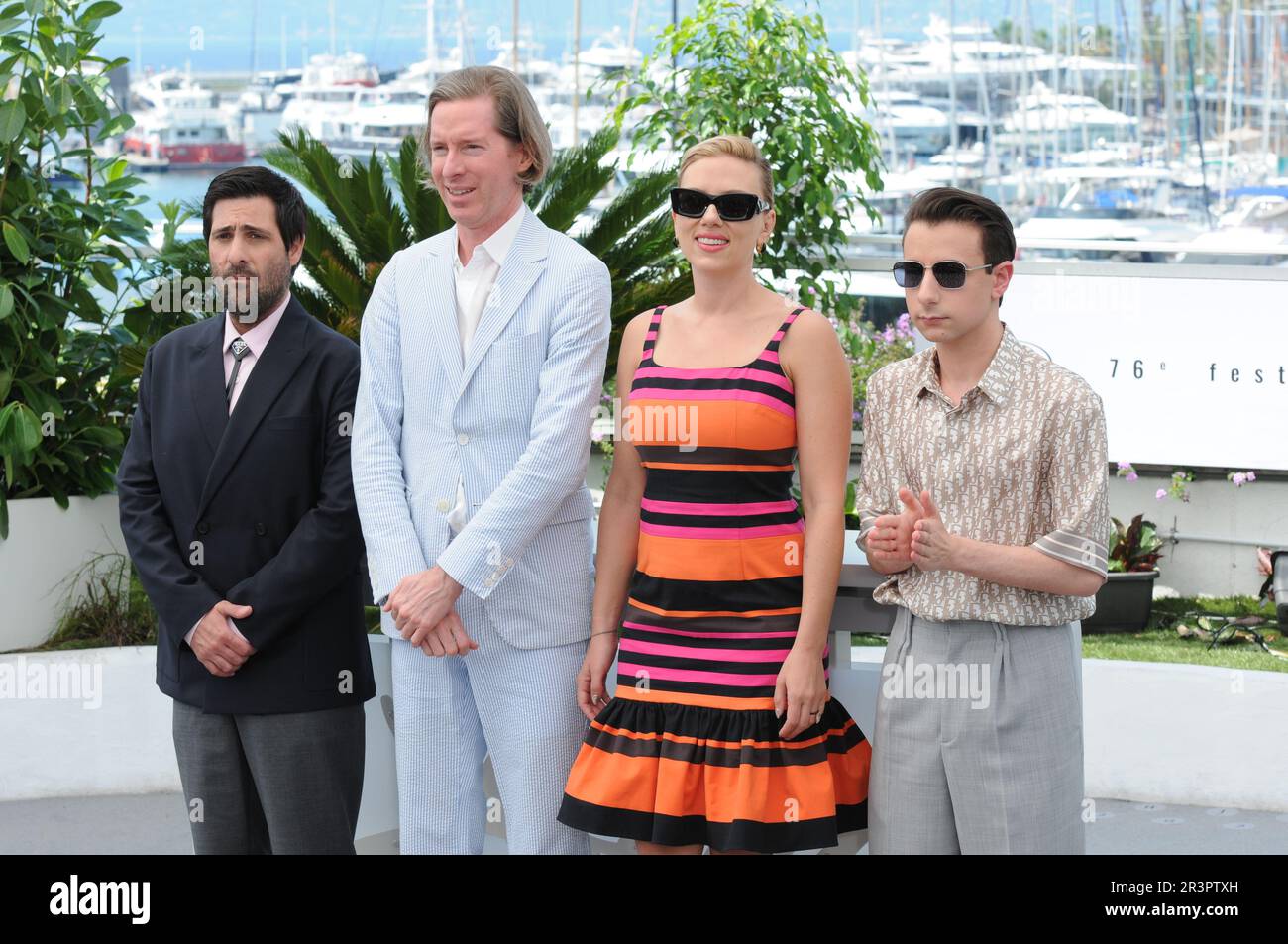 Cannes, 16. 2023. Mai ASTEROIDENSTADT Fotoaufruf beim Cannes Film Festival 76. 2023. Stockfoto