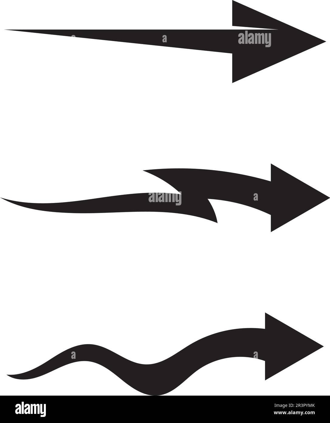 Pfeile vector illustration symbol Logo Template Design Stock Vektor