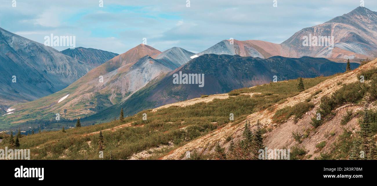 Berge in Kanada Stockfoto