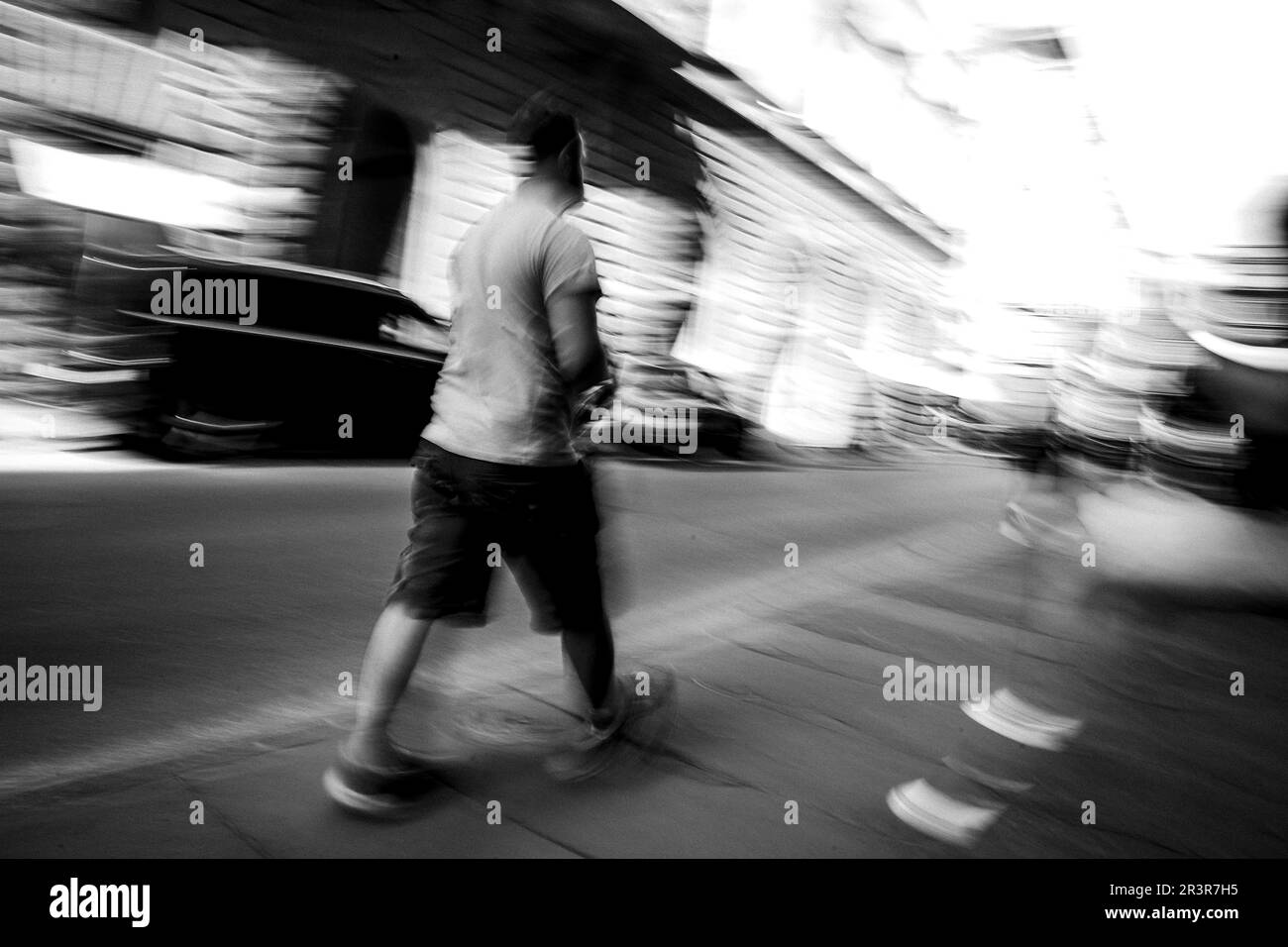 Bussy Street, Florenz Stockfoto