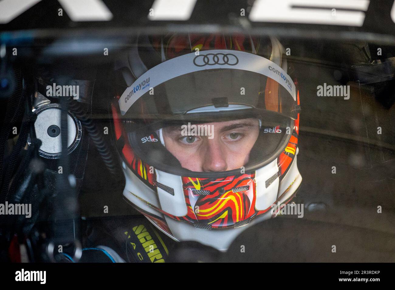 SPA-Francorchamps, Belgien. , . Testtag für das 24-stündige Rennen 2023, GT & Touring Car-Event, Bild für Nicolas Baert-Gebühr, Foto Copyright © ATP Geert FRANQUET (FRANQUET Geert /ATP/SPP) Guthaben: SPP Sport Press Photo. Alamy Live News Stockfoto